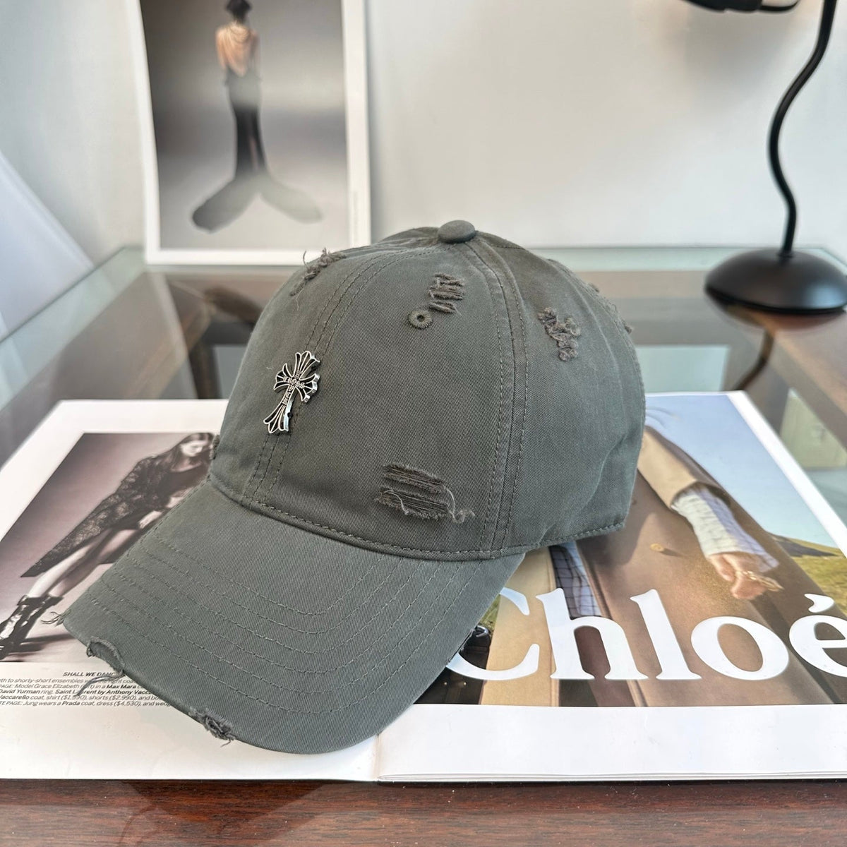 Chrome Hearts Cross Baseball Cap